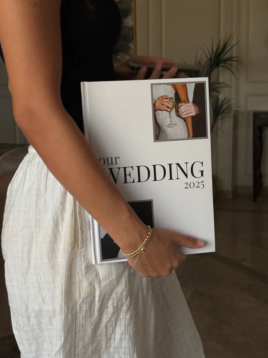 A Picskis photobook, printed and opened at home