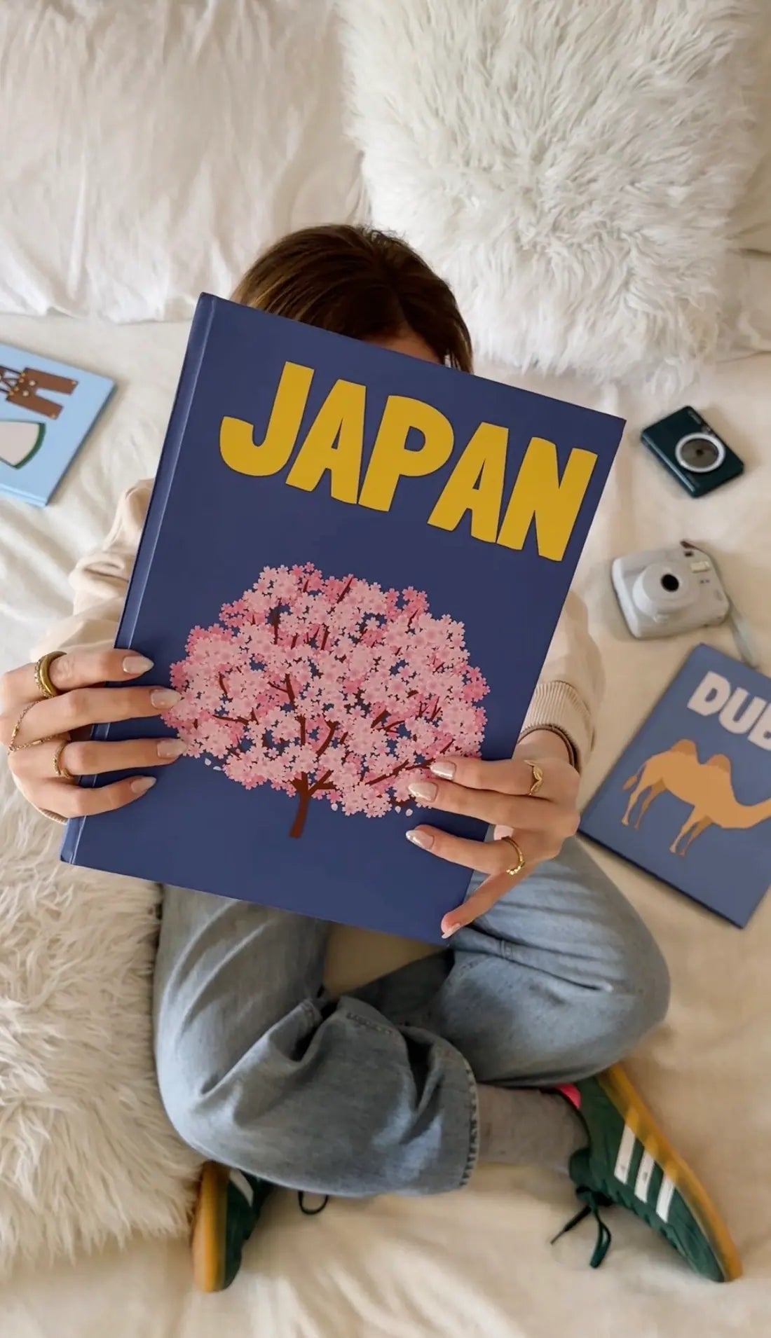 A Picskis photobook, printed and opened at home